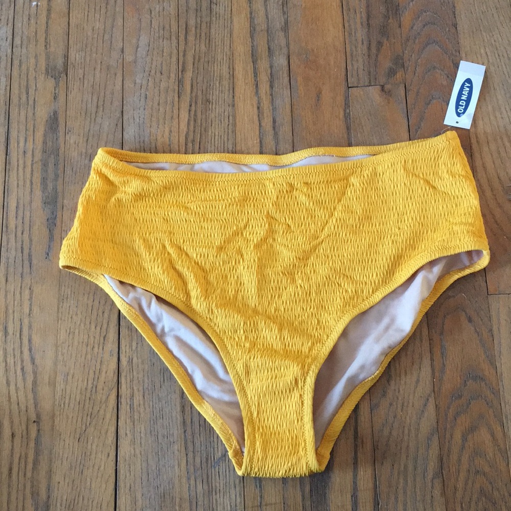Old navy huh rise swim bottoms- NEW